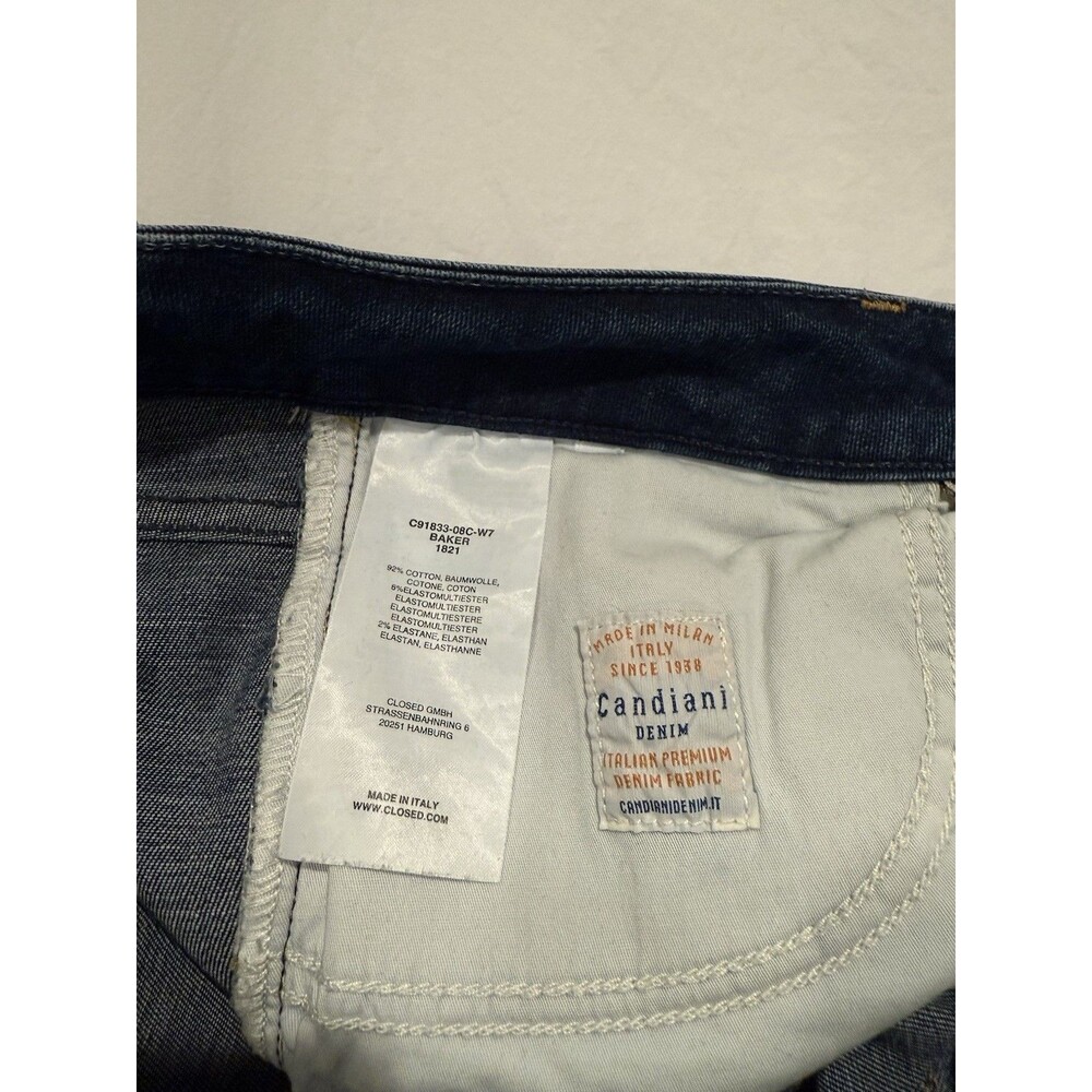 Closed Baker Distressed Ankle Jeans Women 27 Made in Italy - Picture 4 of 11